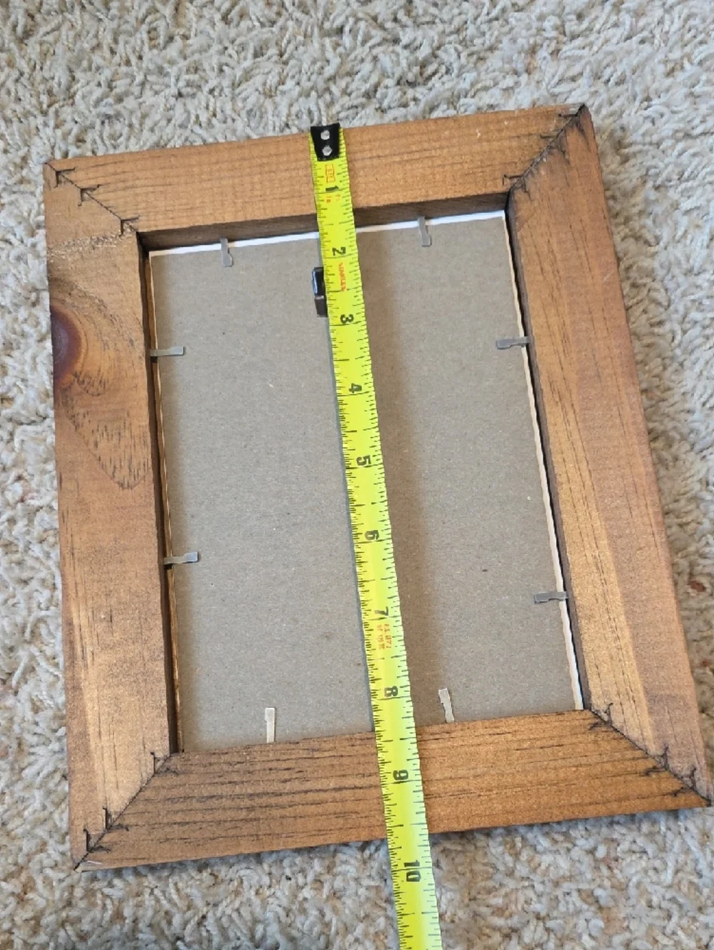 Linda Spivey Rustic Brown Wooden Picture Frame with Birdhouse Art